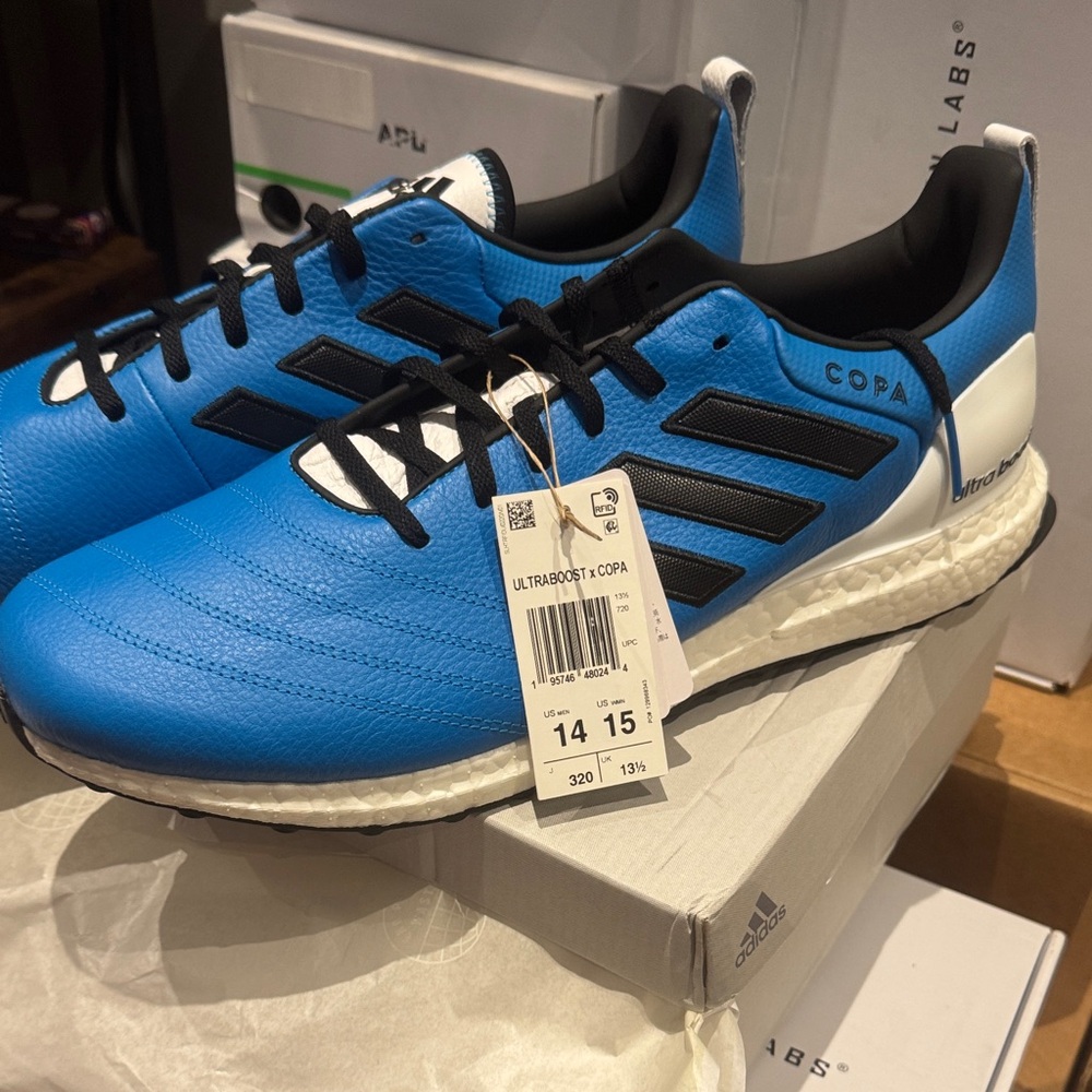 Adidas Copa Ultraboost Blue and Black Men's Shoes